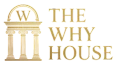 a gold text on a black background